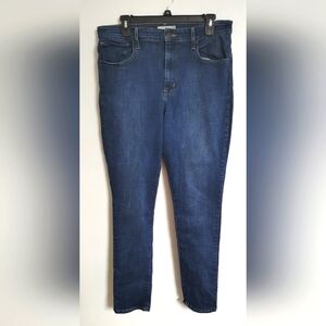 Levi's Women's 721 High-Rise Skinny Jeans W33 L30 Stretch Denim Blue